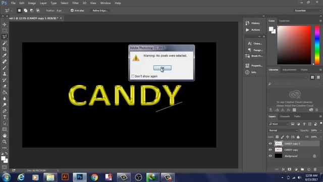 How To Text Effect Design Candy Effect In Photoshop [Urdu Hindi] Tutorial смотреть онлайн