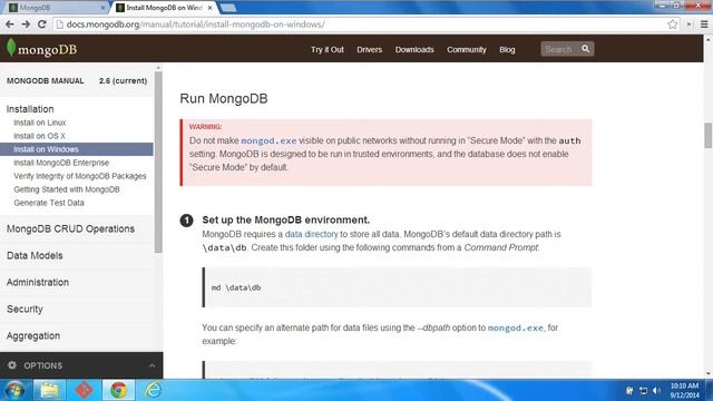 WatchMeCode, Episode 49: Install MongoDB on Windows 7 смотреть онлайн