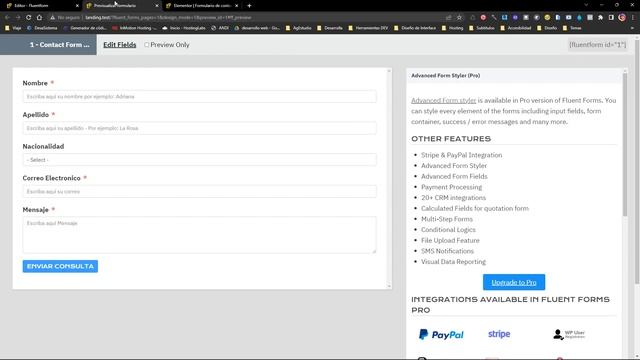 Creando un formulario con Fluent Form - WordPress смотреть онлайн