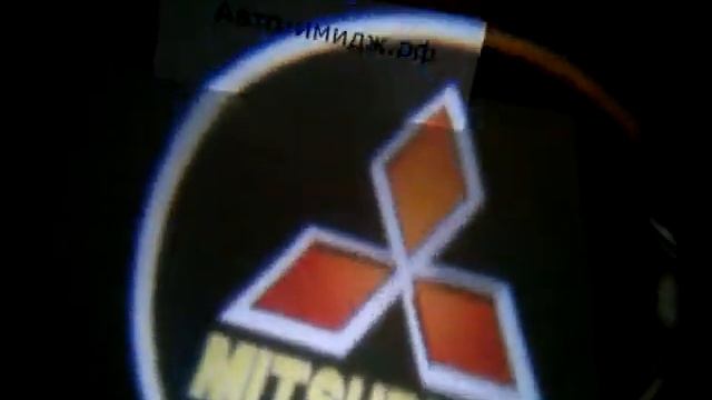 Проектор с логотипом Mitsubishi от авто-имидж.рф смотреть онлайн