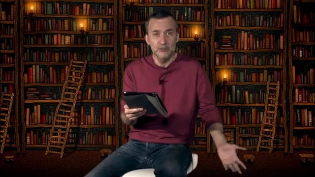 Владимир Аверин читает первую главу романа Ж. Верна «Таинственный остров» Андрею Я.