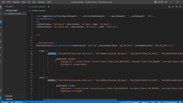 Jenkins Scripted Pipeline Demo смотреть онлайн