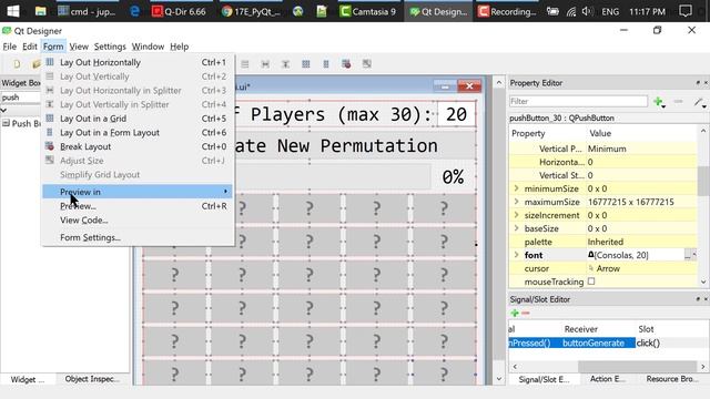 Engineering Python 17E: PyQt and Qt Designer - Pick A Card Permutation смотреть онлайн