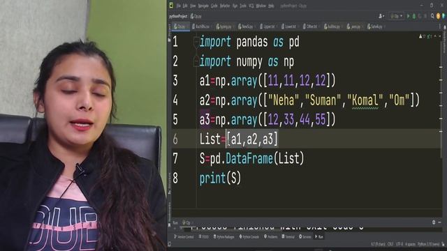 Pandas DataFrame - Creation of DataFrame from NumPy ndarrays | CBSE Class 12 - IP смотреть онлайн