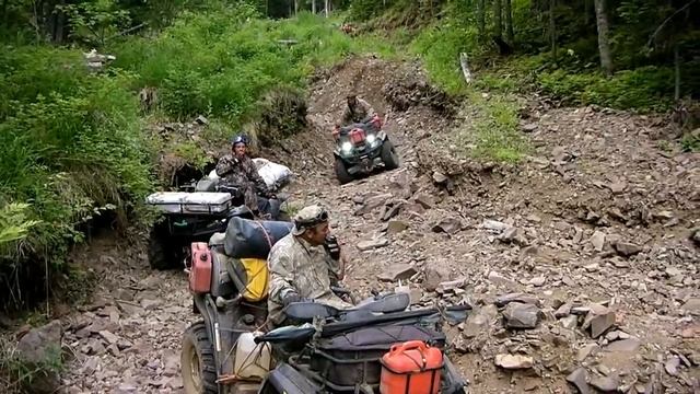 Экспедиция Гроссевичи, квадропробег Хабаровск - Сов. Гавань - река Коппи - река Аджима - Гроссевичи смотреть онлайн