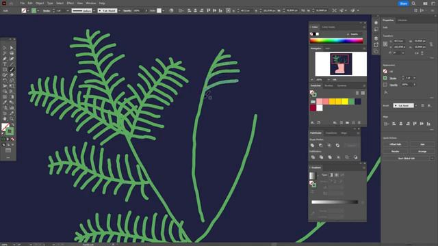 РИСУЕМ МИМОЗУ В УГГАХ В ADOBE ILLUSTRATOR смотреть онлайн