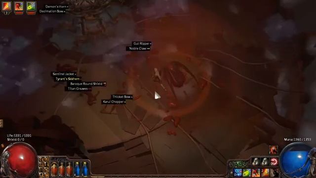 Path of Exile Witch Build Guide: EA+ Mine + Trap +DoT + Normal Gears -78 Palace Map Boss Dominus смотреть онлайн