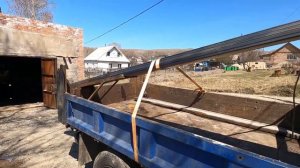 Как безопасно перевезти 6 – метровый металлопрокат, в кузове длинной 3 метра. Удлинитель кузова.