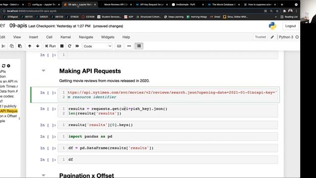 Topic 9: APIs смотреть онлайн