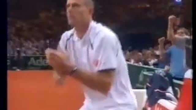 2002 Davis Cup Final - Safin Vs Mathieu, Grosjean Vs Kafelnicov