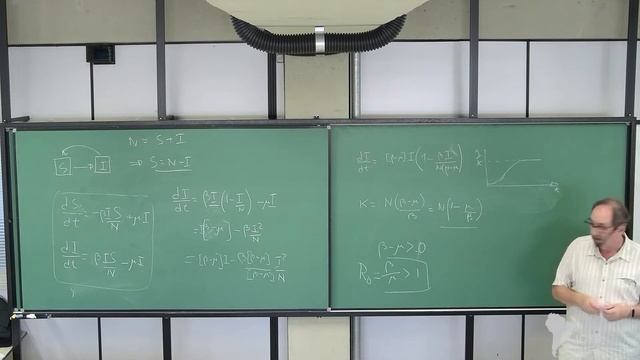 QBio Program: Roberto Kraenkel: Deterministic Mathematical Modeling - Class 14 смотреть онлайн
