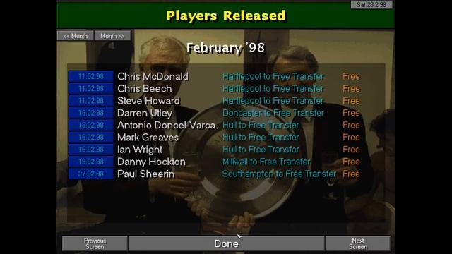 Championship Manager: Season 97/98 - MS-DOS [Longplay 2 of 2] смотреть онлайн