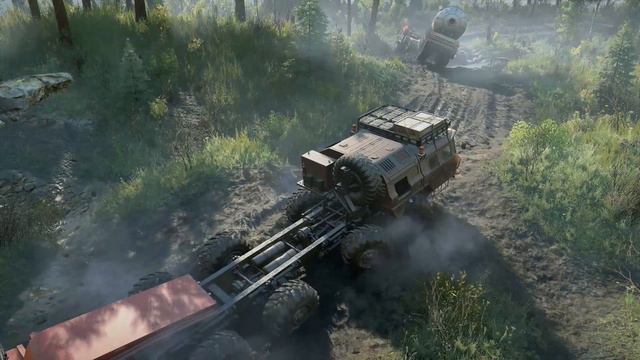 Первый совместный гряземес в SnowRunner смотреть онлайн