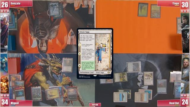 #cEDH Tournament Round 1 - Urza, Yisan, Kenrith, Smasher & Thrasios - Gameplay Ep 77 смотреть онлайн