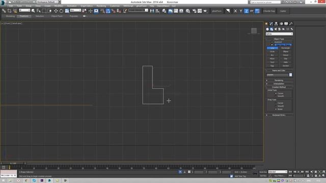 Быстрый способ создание плинтуса в 3d max смотреть онлайн