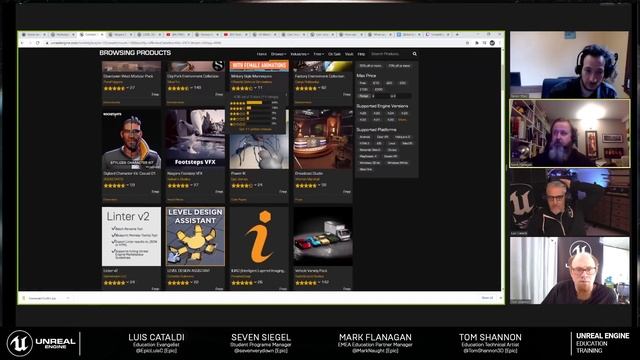 Global Game Jam 2021 - Remote Edition | Unreal Educator Livestream смотреть онлайн