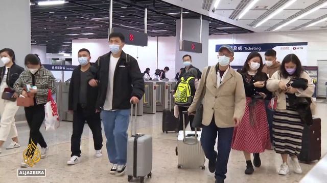 Lunar New Year: Visitors from mainland China flock to Hong Kong смотреть онлайн