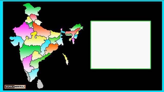 Geography -India Map With States And Capitals For D Sc,Group 1,Group 2 Exams Study Material