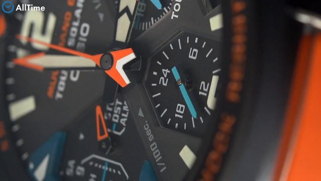 Обзор часов Casio G-SHOCK GW-3000M-4A с хронографом. Японские наручные часы. Alltime