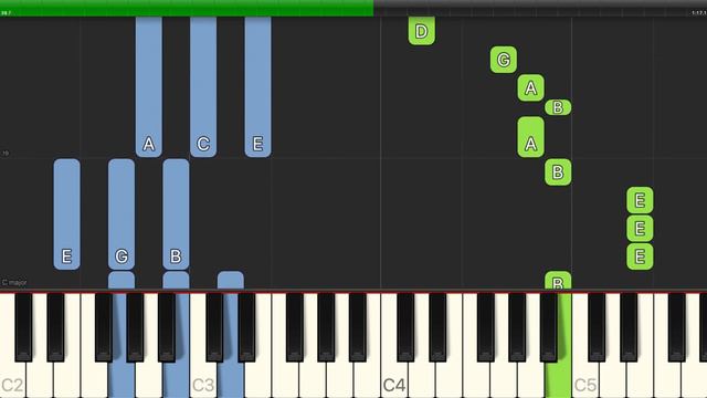 John Williamson - Home Among The Gumtrees - Easy Piano with Chords смотреть онлайн