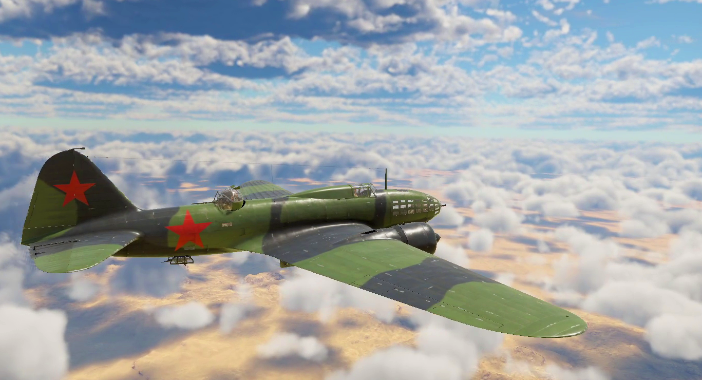 Совместный вылет на двух бомбардировщиках Ил-4 в War Thunder. смотреть онлайн