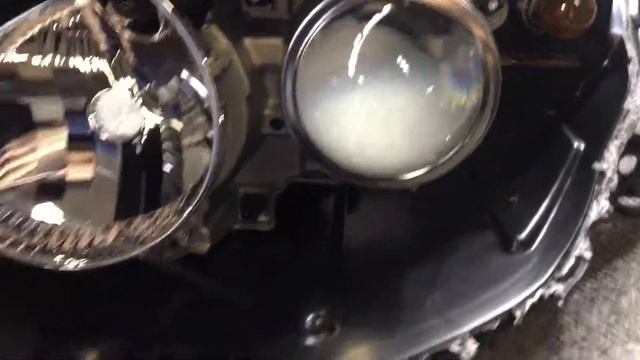 Установка bi led линз Mazda 3 Замена стекол смотреть онлайн