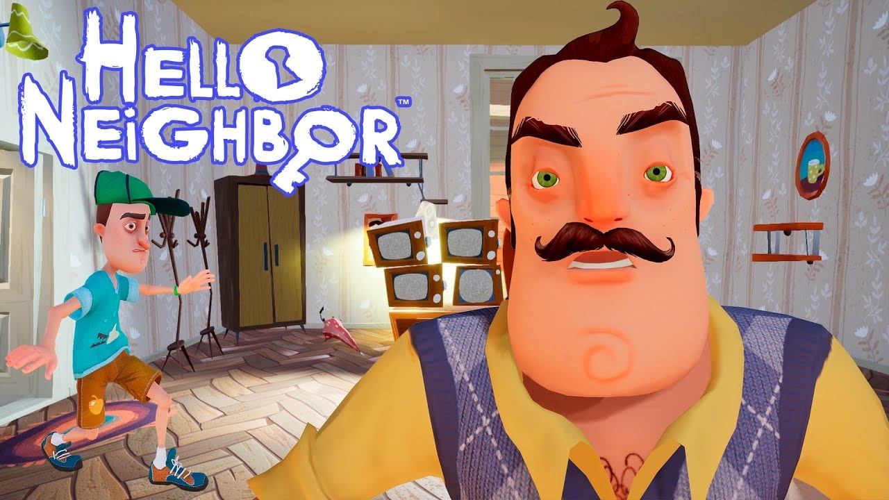 ШОУ ПРИВЕТ СОСЕД!ВОРУЕМ ВЕЩИ У СОСЕДА!ИГРА HELLO NEIGHBOR! смотреть онлайн