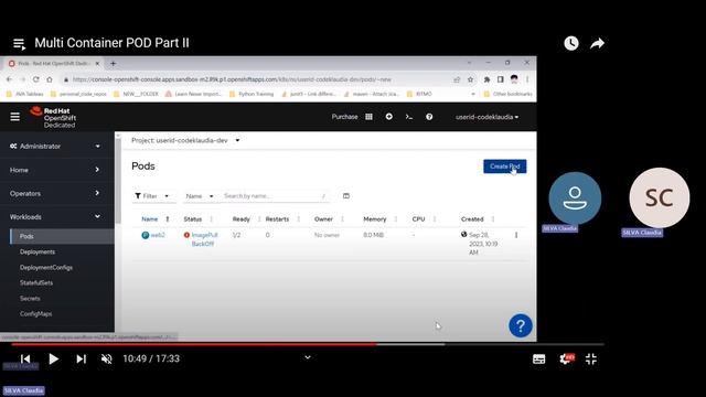 ImagePullBackOff смотреть онлайн