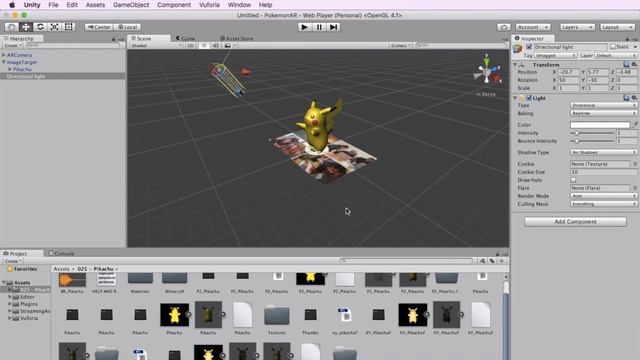 Pokemon GO! How to Make a Game With Augmented Reality (AR) in Unity | Ep 2 смотреть онлайн