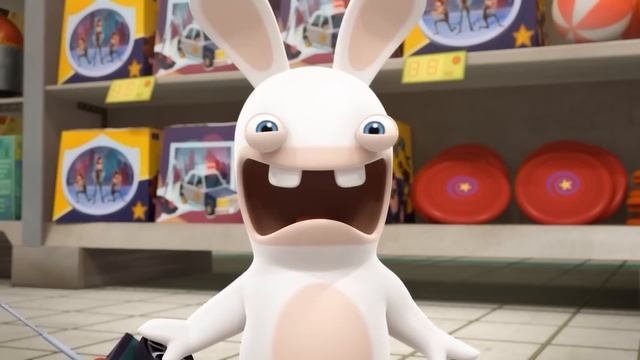 Panic at the Rabbids ! | RABBIDS INVASION | 1H New compilation | Cartoon for kids смотреть онлайн