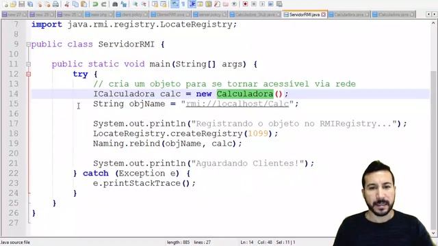 Programação Distribuída - RMI com Java смотреть онлайн