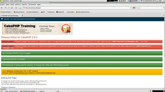 Aula 1 - Instalando e configurando CakePHP 2.0 - Portal PHP смотреть онлайн