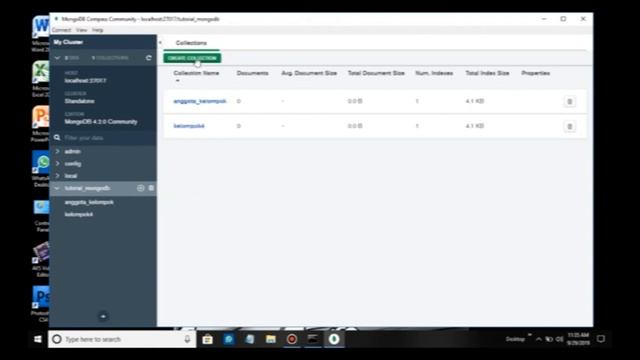 membuat database menggunakan mongoDB смотреть онлайн