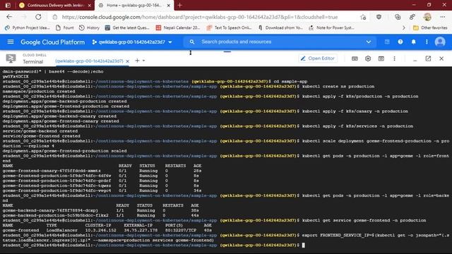 Continuous Delivery with Jenkins in Kubernetes Engine Kubernetes in Google Cloud смотреть онлайн