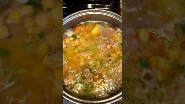 Суп с нутом