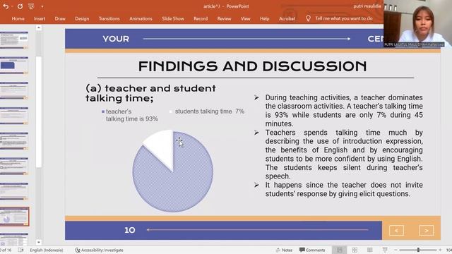 SPEAKING 2 A: PRESENTING RESEARCH JOURNAL ARTICLE | Dewianti Khazanah, S.S., M.Hum. смотреть онлайн