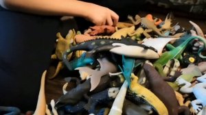 Все игрушки коллекции деАгостини ! Супер Обзор Болотные монстры акулы морские гиганты