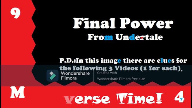 Final Power MiniMashup - Undertale смотреть онлайн