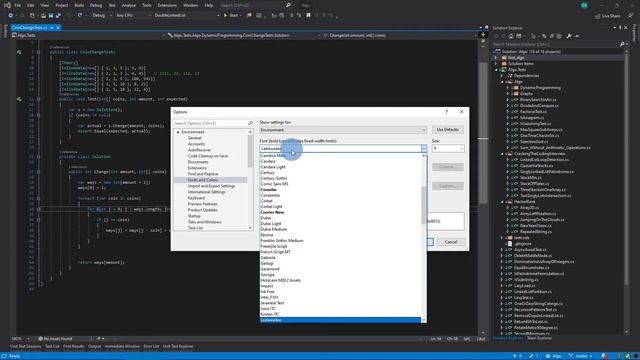 Как изменить(увеличить) шрифт элементов интерфейса visual studio смотреть онлайн