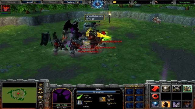 Warcraft 3 Batallas: Grom vs Illidan смотреть онлайн
