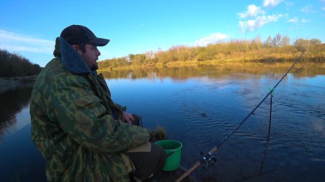Рыбалка в конце марта. Фидер. р. Днепр. 1440р смотреть онлайн