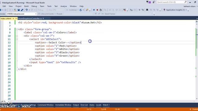 Part 9- Get selected value of dropdown in textbox || ASP.NET MVC, WEB API, BOOTSTRAP,JQUERY смотреть онлайн