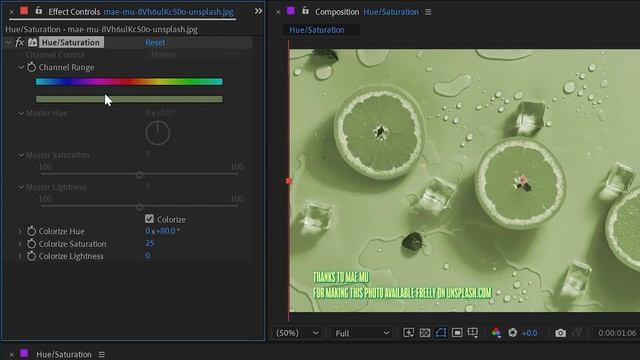 Hue/Saturation | Effects of After Effects смотреть онлайн