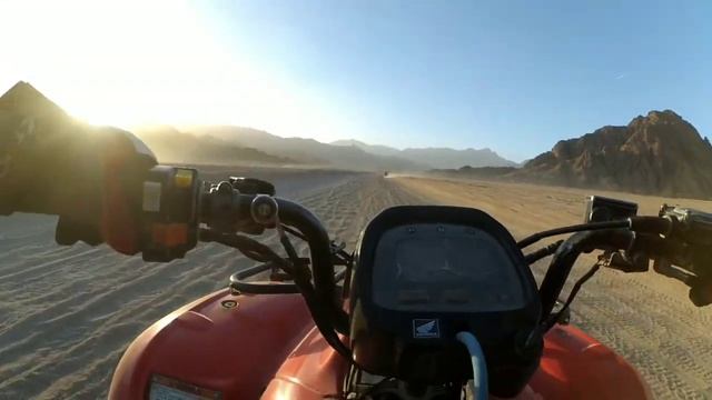 Зима 2020 Шарм эль шейх. Сафари на квадроциклах по пустыне смотреть онлайн