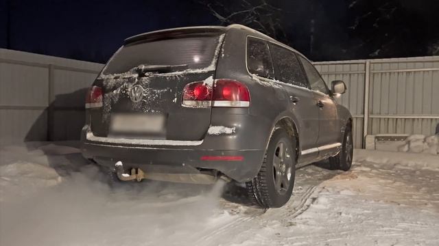 Diesel Cold Start -33°C | Volkswagen Touareg 3.0L 2007 Diesel Cold Start смотреть онлайн