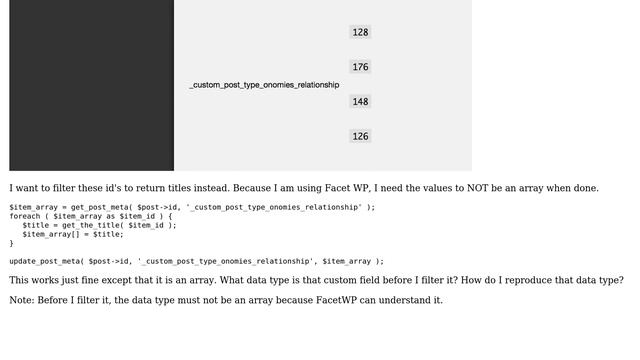 Wordpress: Can A Post Meta Field Store multiple values that are not in an array? смотреть онлайн