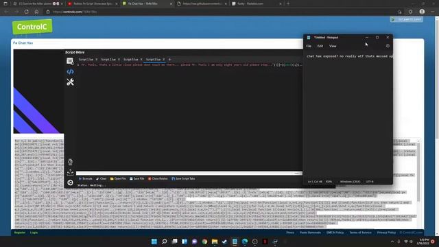 Chat hax script exposed смотреть онлайн