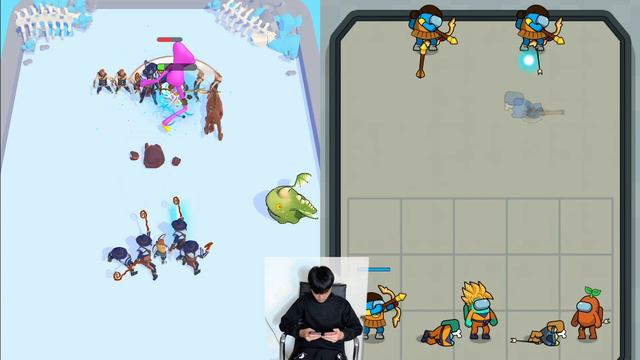 Merge Tactics Vs Merge Imposter Master - Merge Battles Gameplay (Part 1)