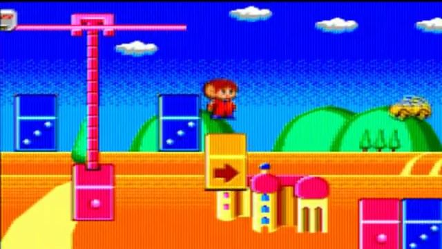Alex Kidd: The Lost Stars Game Sample - Sega Master System смотреть онлайн