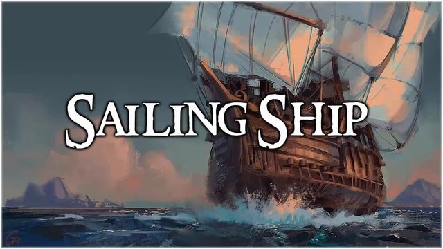Sailing Ship | High Seas Ambience | 1 Hour смотреть онлайн